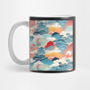 Asian colorful summer pattern Mug